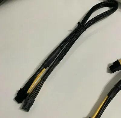 24 Inch PCI-e 6Pin Male To 6pin Male PCI Express Power Cable 16AWG BR • $8.50