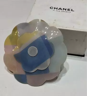 Chanel Camellia Brooch Corsage Plastic Vintage • $158.18