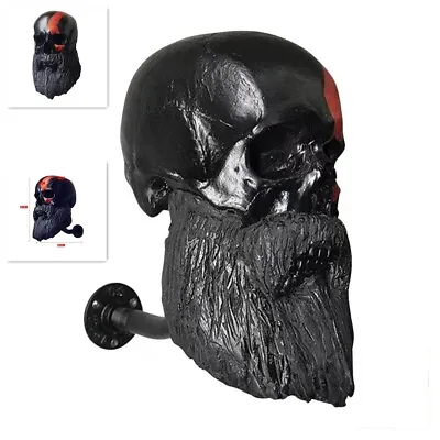 Unniversal Motorbike Skull Helmet Holder Hanger Rack Wall Mount Jacket Hook1pc • $31.64