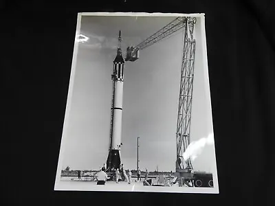 Mercury Rocket Pre Launch Photograph Nasa Space • $45
