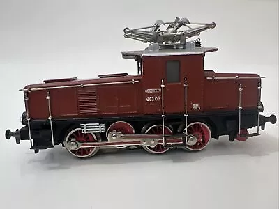 Märklin 1955 HO CEB 800 DB RED Electric Locomotive Serviced And Tested With BOX! • $225