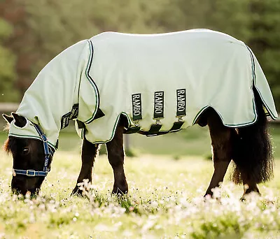 Horseware Rambo Petite Sweet Itch Hoody Miniature SweetItch Bug Fly Rug 2'9-4'0  • £114.50