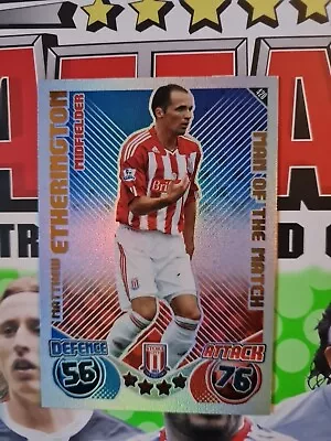 Match Attax 10/11 Man Of The Match Matthew Etherington • £1.50