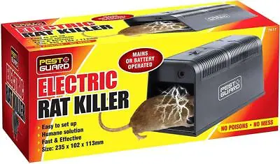 £26.95 • Buy Electronic Rat Traps Kill Instantly Mouse Trap For Indoors Outdoors Reusable NEW