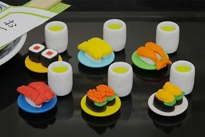 Iwako Japanese Puzzle Eraser - Sushi In Plate • £1.20