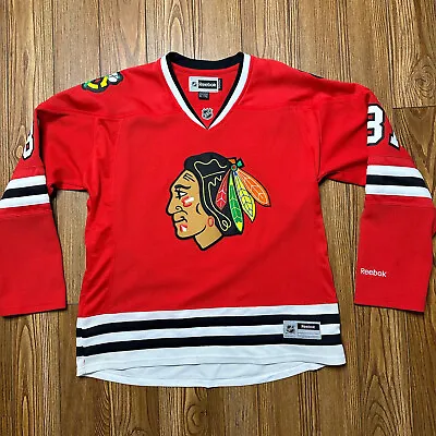 Chicago Blackhaws Marian Hossa Jersey Womens XL Red Reebook Authentic 81 • $34.99