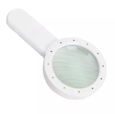 30x High Power Handheld Work Magnifying Glass Led Light Illuminated Magnifier  • $12.86