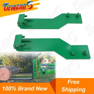 $114.06 • Buy Tractor Loader Quick Tach Weld On Mounting Brackets For John Deere Steel Durable