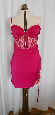 CIDER Pink Corset Dress. Size XL - 16 • £5
