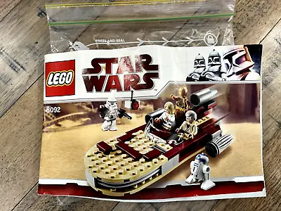 LEGO Star Wars - 8092 Luke's Landspeeder - Incomplete • $100