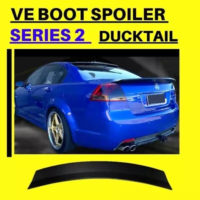 VE SERIES 2 (10-13) Boot Spoiler For Holden Commodore Ducktail Rear Trunk Wing • $180