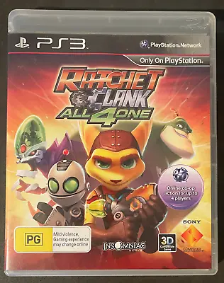 PS3 Sony Playstation - Ratchet & Clank: All 4 One • $39.95