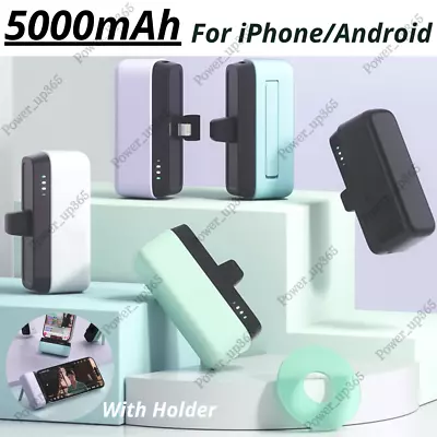 5000mAh 2.1A Portable Power Bank Mini Pocket Battery Charger For Android IPhone • $13.39