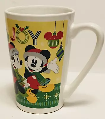 Mickey And Minni Mouse Christmas Coffee Mug/Cup 20 Oz Disney Colorful • $9.95