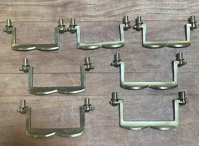 MID CENTURY MODERN MCM SOLID BRASS BAIL DRAWER PULLS -7- Vintage Antique • $22