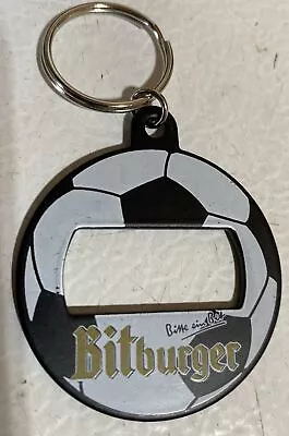 Vintage Bitburger Beer Soccer Ball Keychain Bottle Opener • $9.99
