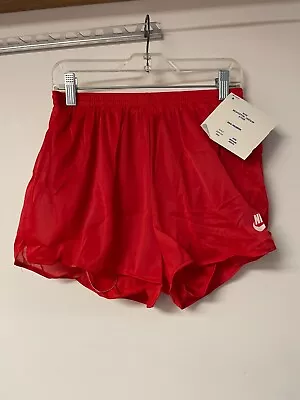 Vintage NIKE 3  Running Shorts Red Medium • $40