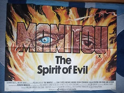 THE MANITOU  Quad Poster • £100