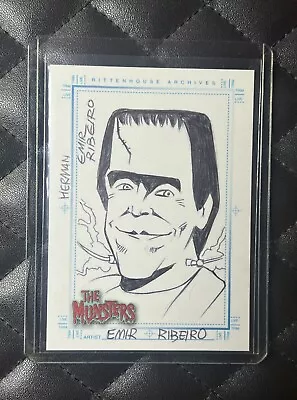 2004 Rittenhouse The Munsters Herman Munster Emir Ribeiro Artist Sketch Card • $0.99