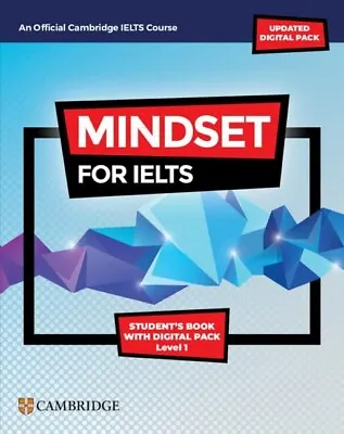 Cambridge MINDSET FOR IELTS Student Book 1 With UPDATED DIGITAL PACK @ BRAND NEW • £44.95