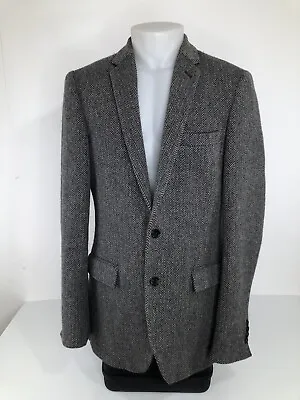 J. CREW - LUDLOW - WOOL BLEND Herringbone Mens 40L Blazer Jacket • $99.11