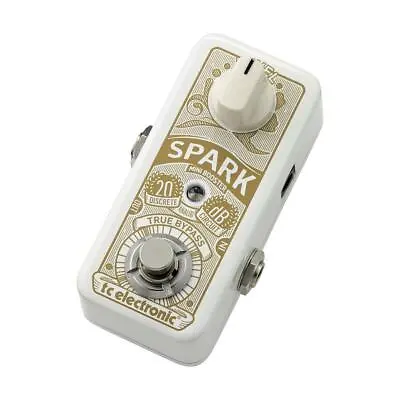 $69 • Buy TC Electronic SPARK MINI BOOSTER Ultra-Compact Booster Pedal #000-DDA00-00010