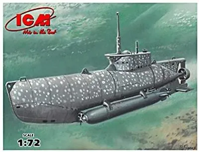 ICM 1/72 Scale Model Kit  U-Boat Type XXVIIB Seehund Early 	 ICMS006  • £12.94