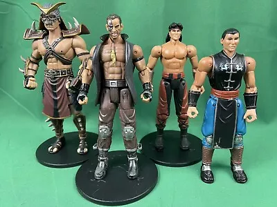 Jazwares 2005 Mortal Kombat Action Figure Lot Of 4 • $115