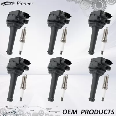 6X Ignition Coil+Spark Plug Pack For Volvo S60 C70 S70 XC70 XC90 1999-2016 UF341 • $83.62