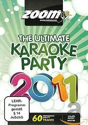 Zoom Karaoke DVD - The Ultimate Karaoke Party 2011 - 60 Songs (2011) DVD • £2.99