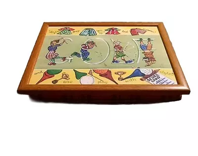 Vtg Gate Gallery Lap Table Tray 17×13 Golfing Theme Made In England Rare • $56.99