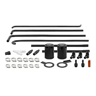 Mishimoto MMBCC-WRX-08SBE Engine Oil Catch Can Kit For 08-14 Subaru Impreza WRX • $570.10