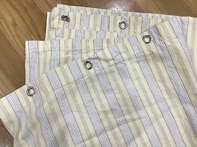 RESTORATION HARDWARE Cotton Shower Curtain Yellow • $29