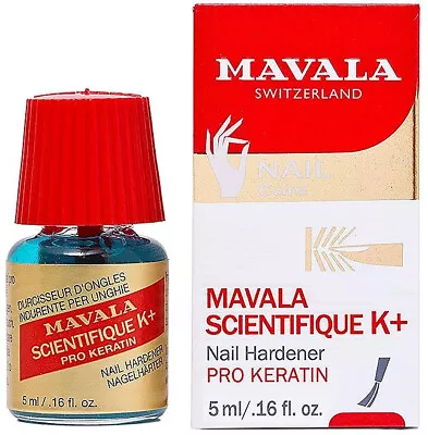 MAVALA SCIENTIFIQUE K+ Nail Strengthener 5 Ml Nail Care Nail Treatment • $17.78