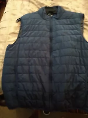 Chaps Blue Bubble Vest Xl • $5