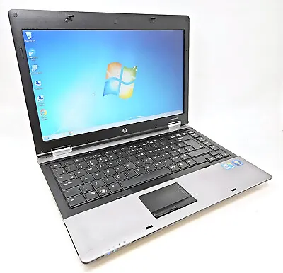 Windows 7 Laptop HP 6450B  I5 4GB 480Gb SSD DVD CD Pink Purple Blue WIFI 32BIT • £119.99