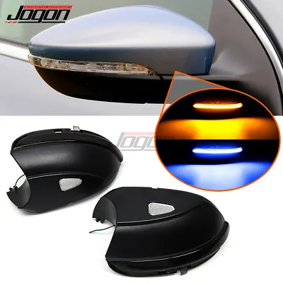 Dynamic Turn Signal Mirror Indicator For VW Passat B7 CC Scirocco Jetta MK6 EOS • $26.44