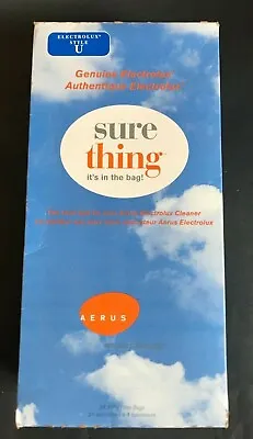 $42 • Buy New ~ 24 Electrolux Style U ~  Sure Thing  ~ Aerus 4 Ply Filter Vacuum Bags