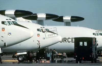 US AIR FORCE USAF E-3 Sentry (AWACS) Aircraft 8X12 PHOTOGRAPH • $9.95