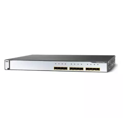 Cisco WS-C3750G-12S-E Catalyst 12 Port Gigabit SFP Managed Switch 1Year Warranty • $138