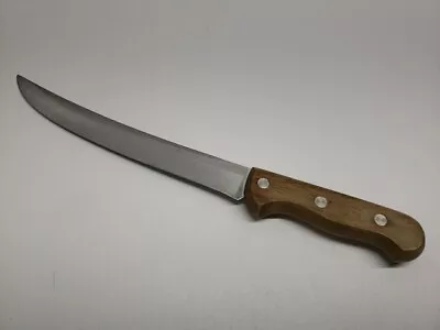 Vintage Chicago Cutlery 45s 10” Scimitar Butcher Knife USA  • $34.99