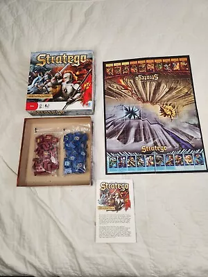 Stratego Capture The Flag Ice Vs. Fire Board Game Milton Bradley 2008 Complete • $31