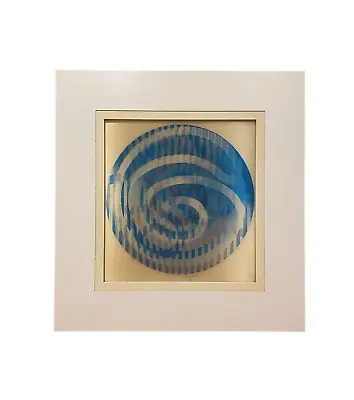 $4999.99 • Buy Yaacov Agam Art White Abstract Artwork Modern Wall Decor Signed 1/99 24 X 23 In.