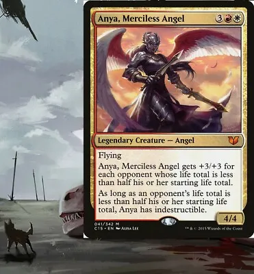 Anya Merciless Angel Boros ANGEL Commander Deck Magic Cards MTG Ready-to-Play • $149.99