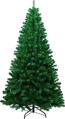 Artificial Christmas Tree Xmas Unlit Green Tree Holiday Festive Decoration-BEN • $79.99