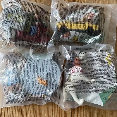 Vintage 1997  McDonald's Happy Meal Disney Videos Toy Full Set Of 4 BNIP • £6