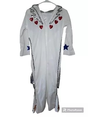 Vtg Elvis Jumpsuit Childrens Costume Cape Attached READ  • $60