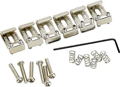 Genuine Fender American US Vintage Stratocaster/Strat Bridge Saddles - NICKEL • $26.24