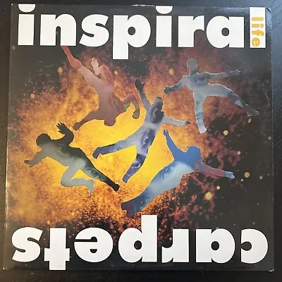 £20 • Buy Inspiral Carpets - Life Embossed Sleeve 1990 LP. Mute DUNG 8 , Cow