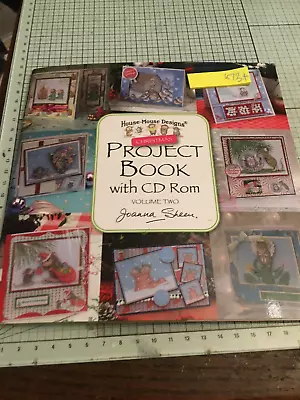 £5.99 • Buy Joanna Sheen House Mouse Designs Project Book With CD RefKit734